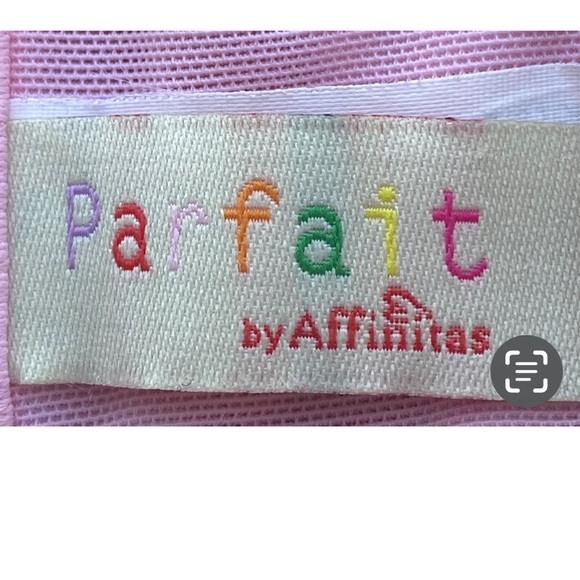 Parfait PNK/MAROON Unlined Long Bra, 32D *P1046 - Picture 7 of 8